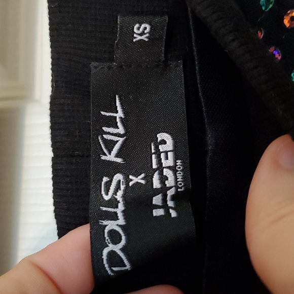 Candy Tingz High-rise Pants Dolls Kill x Jaded London - Picture 6 of 6